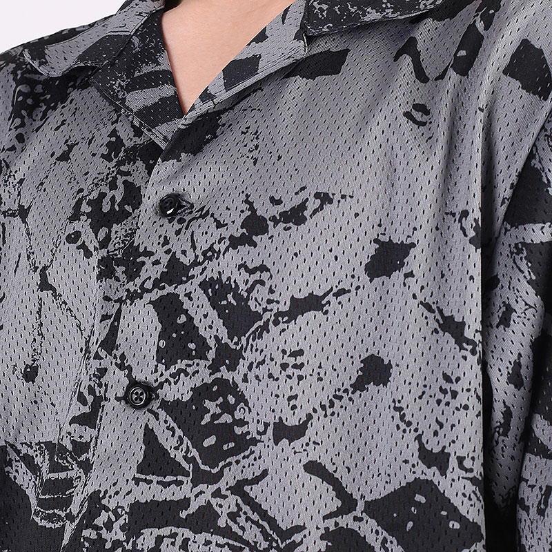 Мужская рубашка Jordan Flight Printed Short-Sleeve Button Down (CZ4734-010)  - цена, описание, фото 2